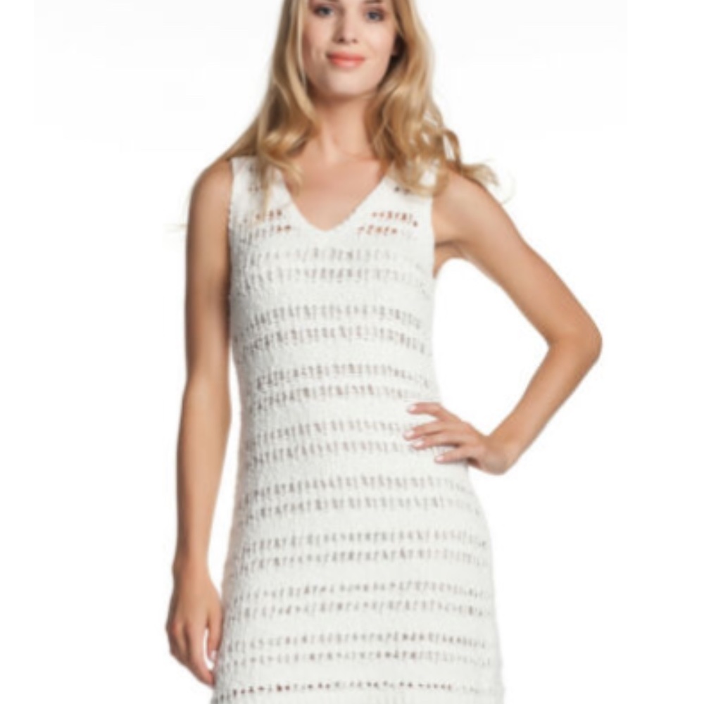 Rebecca Minkoff Knit Crochet Dress - XS